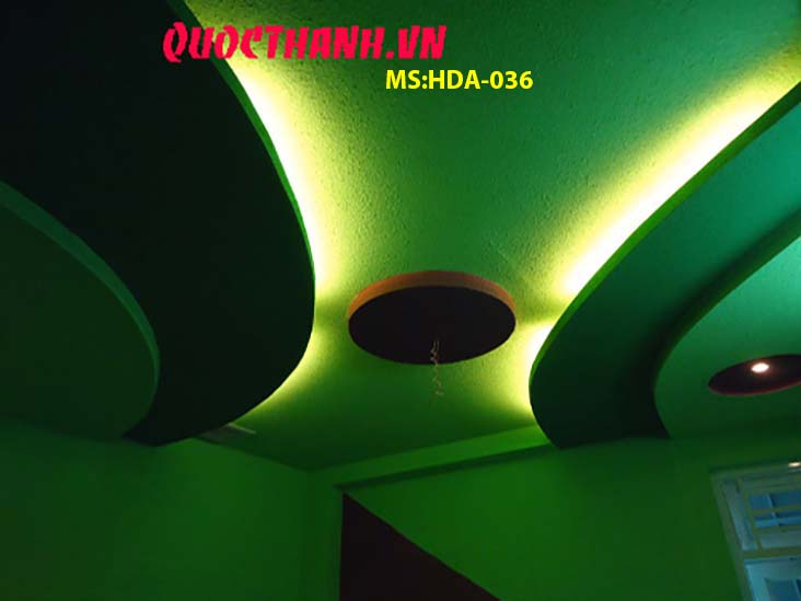 Bảng giá thi công trần thạch cao hoàn thiện HDA036